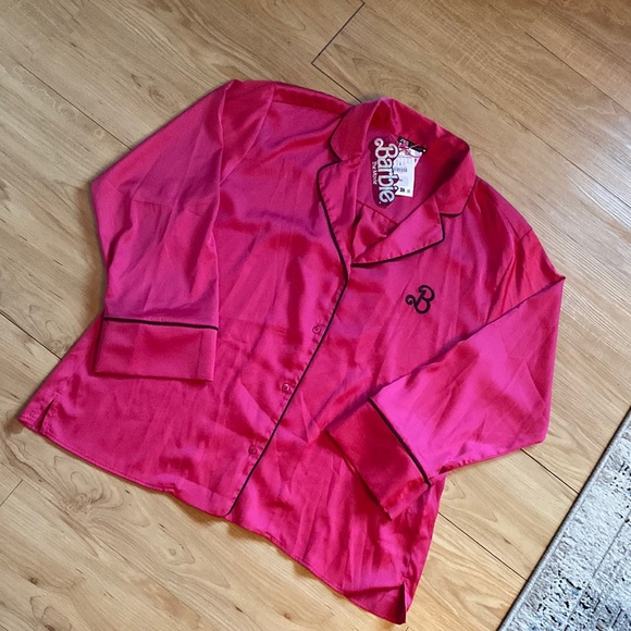 Zara Intimates & Sleepwear Zara Barbie Pajama Top L Poshmark